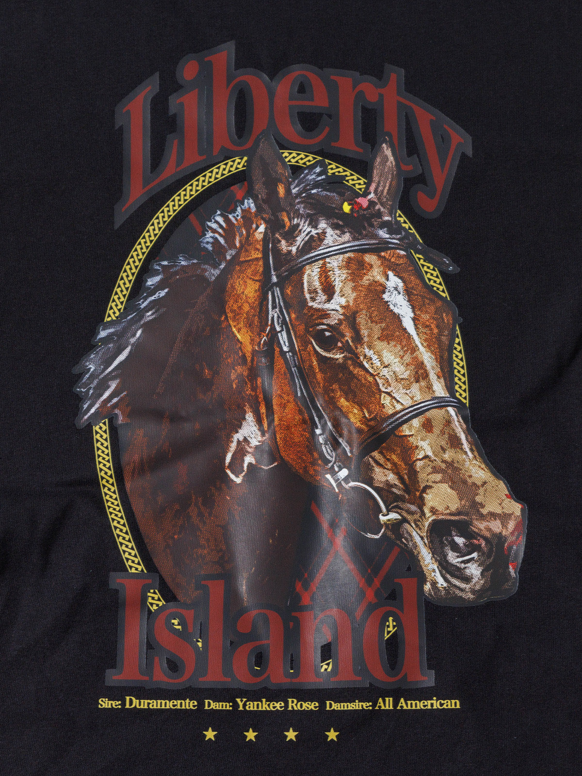 リバティアイランド･ポートレートTシャツ