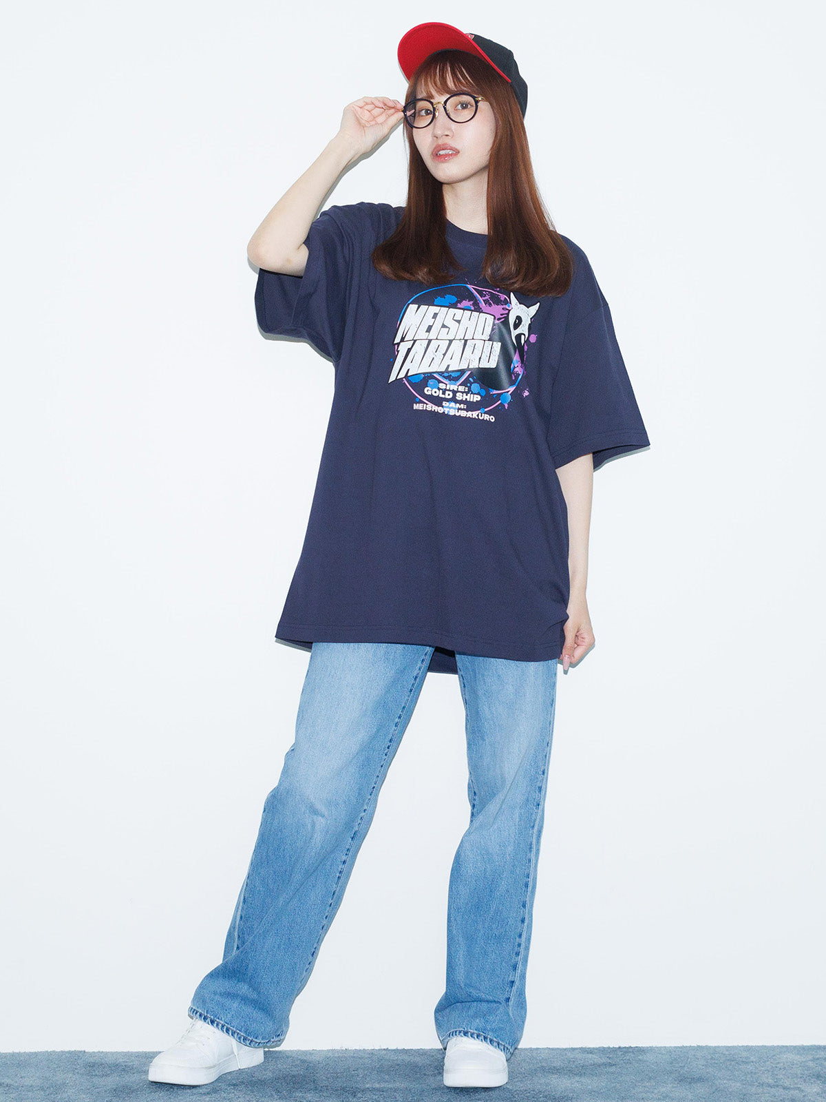 メイショウタバル･Tシャツ(ネイビー)