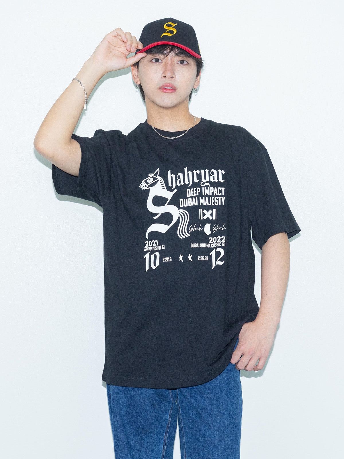 シャフリヤール･Tシャツ(黒)