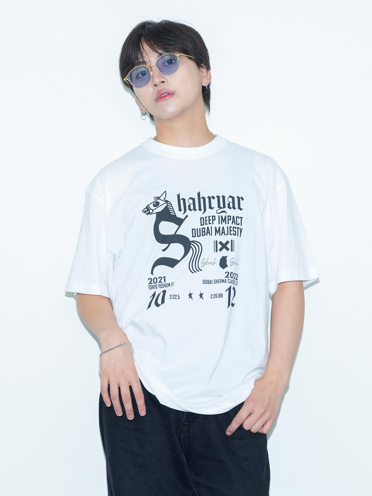 シャフリヤール･Tシャツ(白)