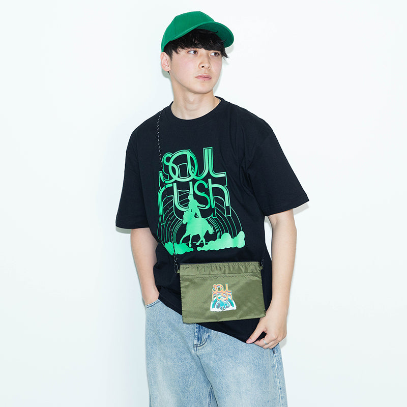 ソウルラッシュ･Tシャツ(黒)
