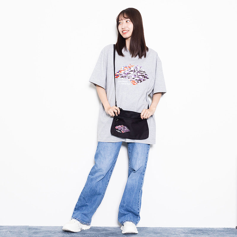 グラスワンダー・スペシャルウィーク：Tシャツ(グレー)