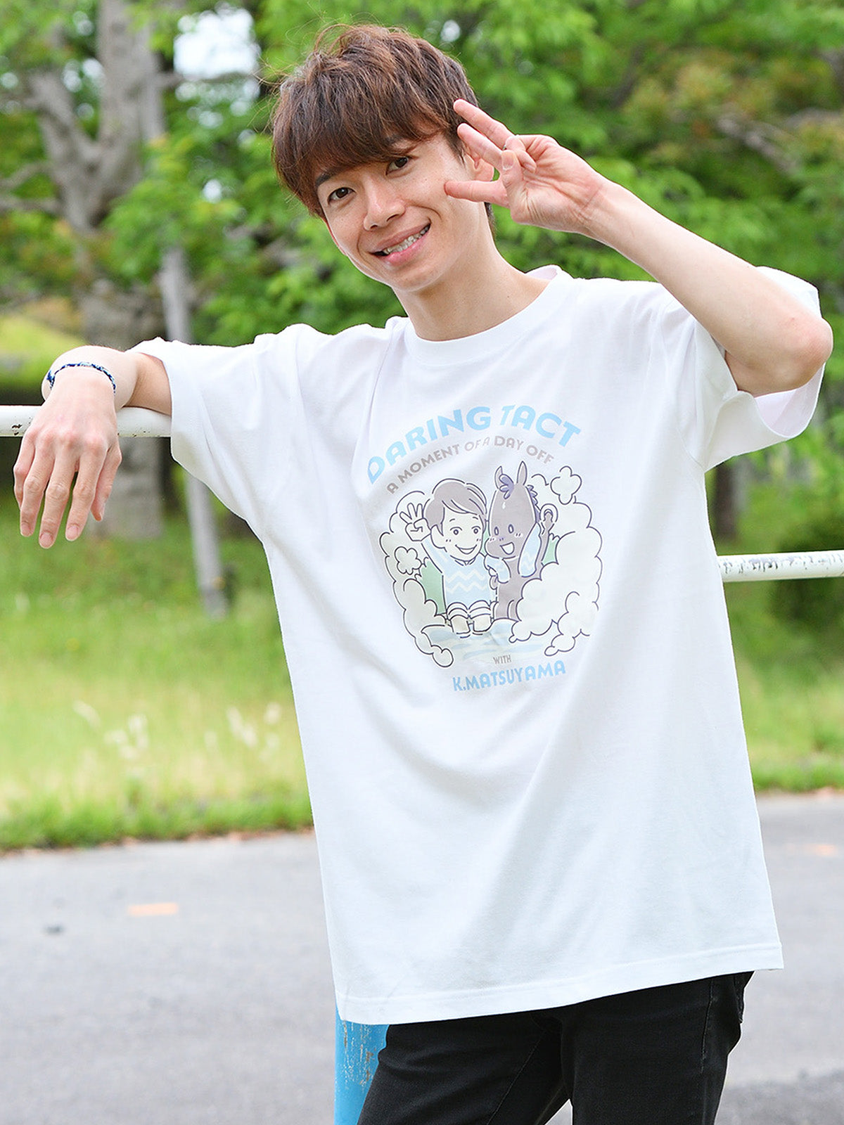 デアリングタクト･Tシャツ(白)