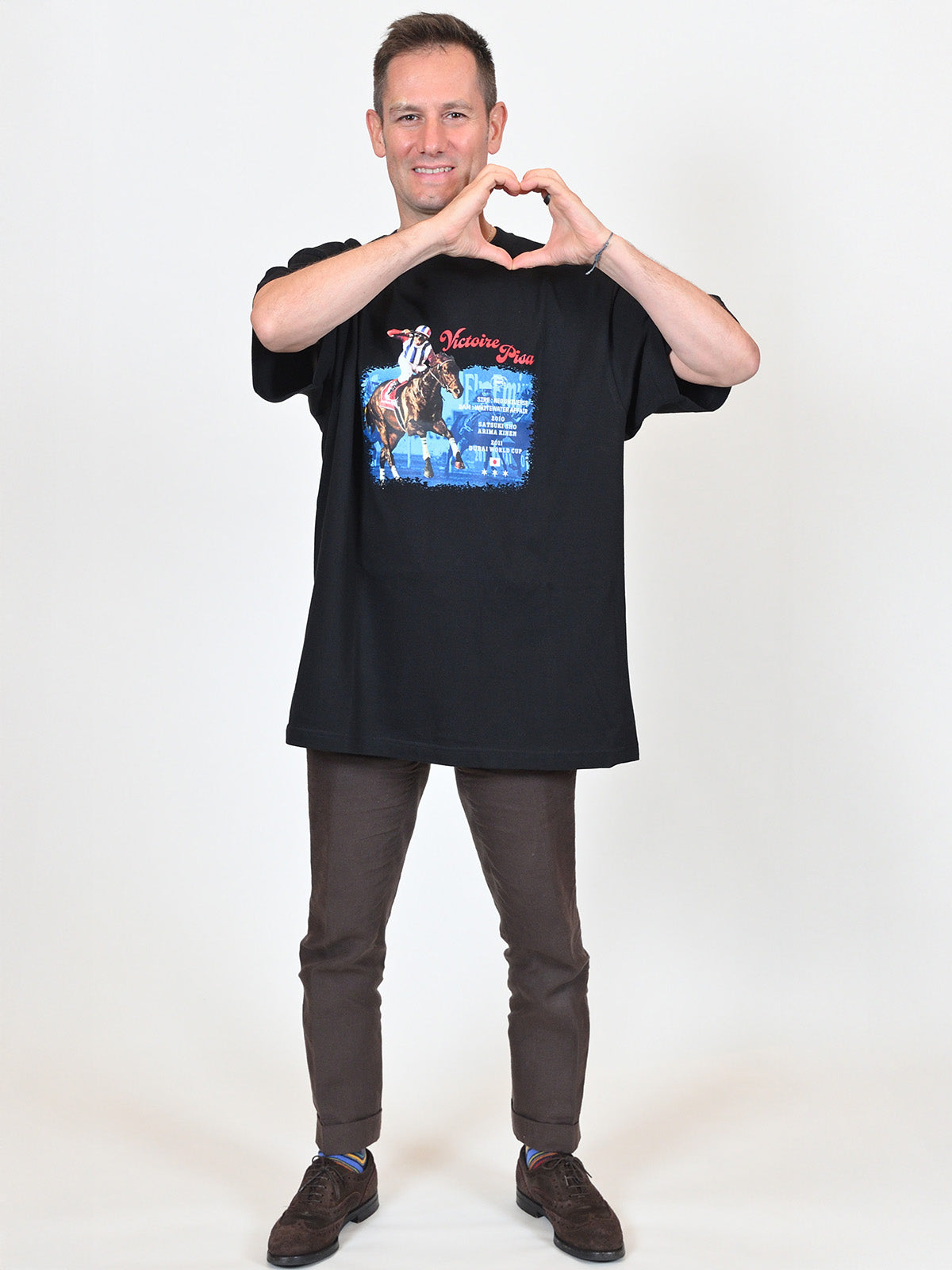 ヴィクトワールピサ･Tシャツ(黒)